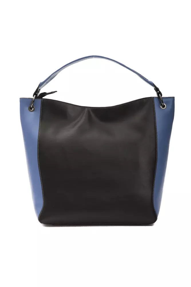 Buy Black Leather Women Shoulder Bag by Pompei Donatella