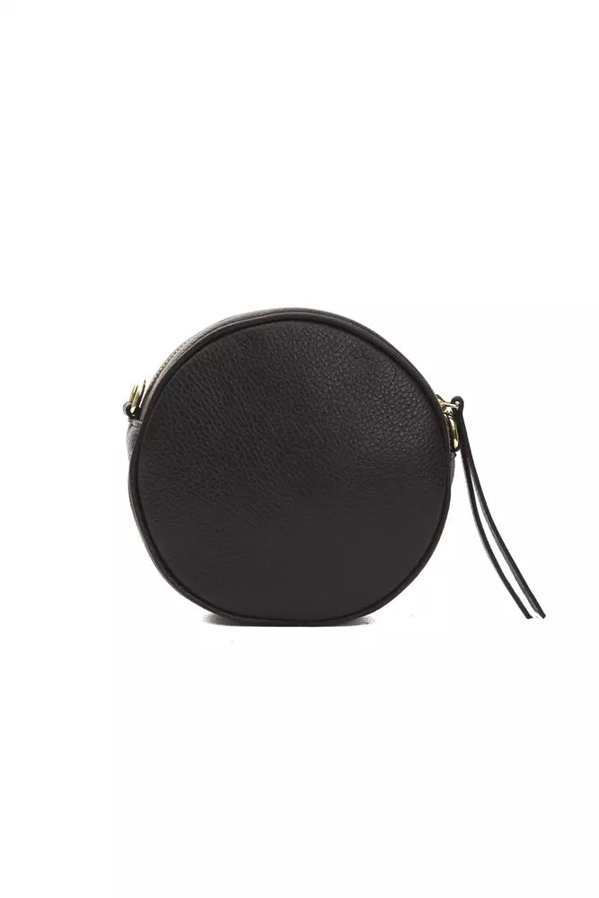 Buy Black Leather Women Crossbody Bag by Pompei Donatella