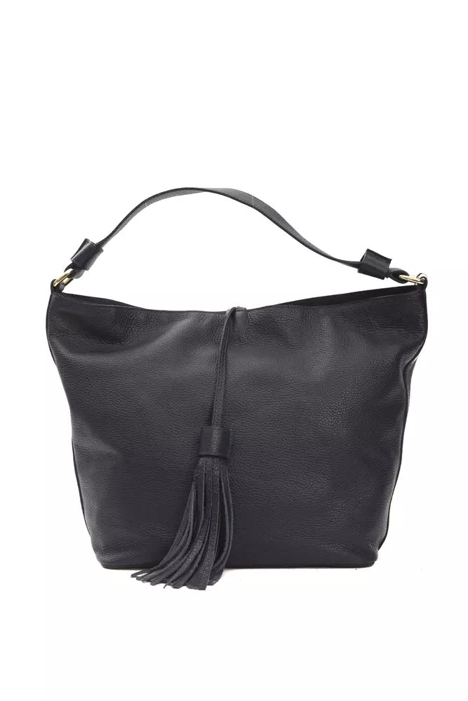 Buy Gray Leather Women Shoulder Bag by Pompei Donatella