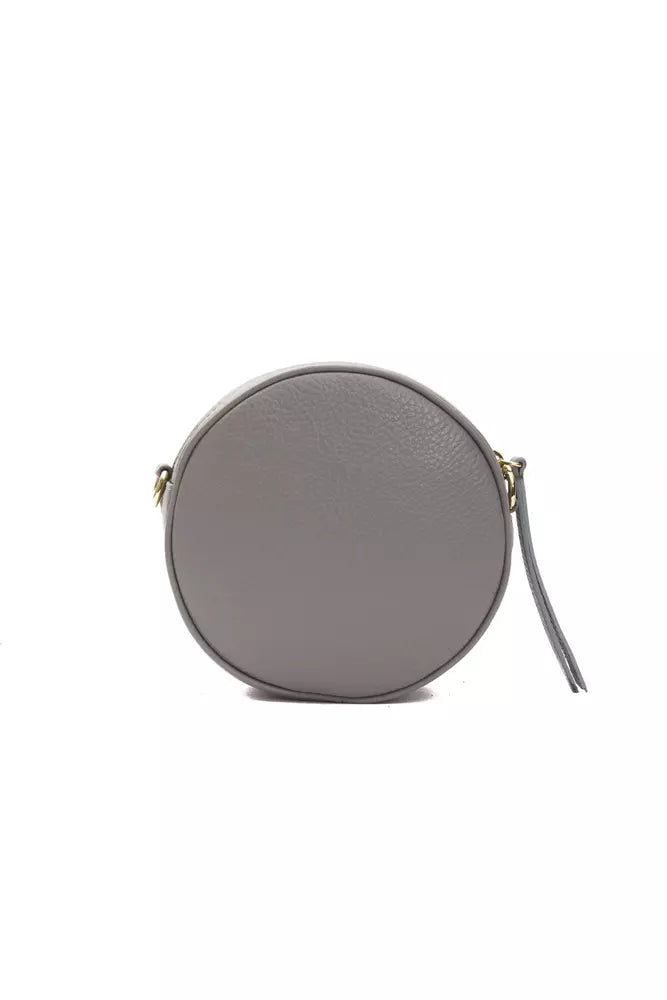 Buy Gray Leather Women Crossbody Bag by Pompei Donatella