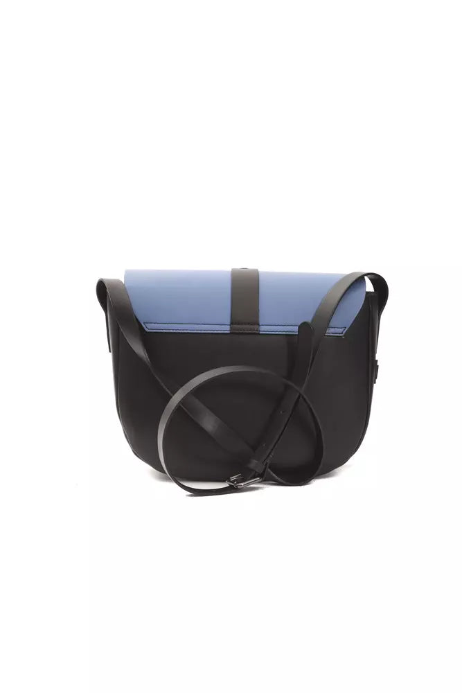 Buy Blue Leather Women Crossbody Bag by Pompei Donatella