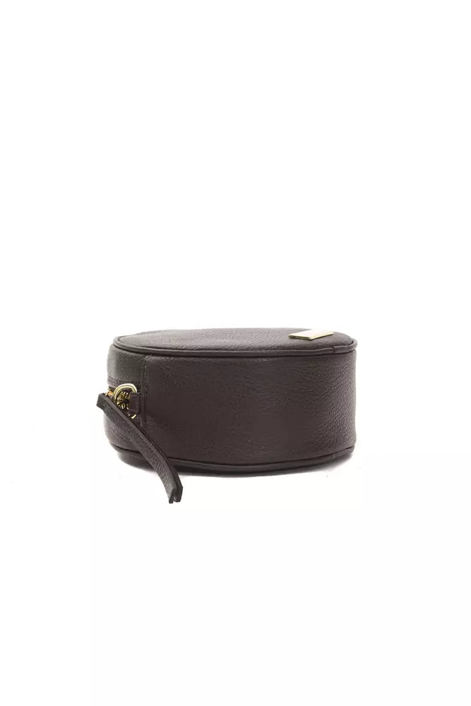 Buy Brown Leather Women Crossbody Bag by Pompei Donatella