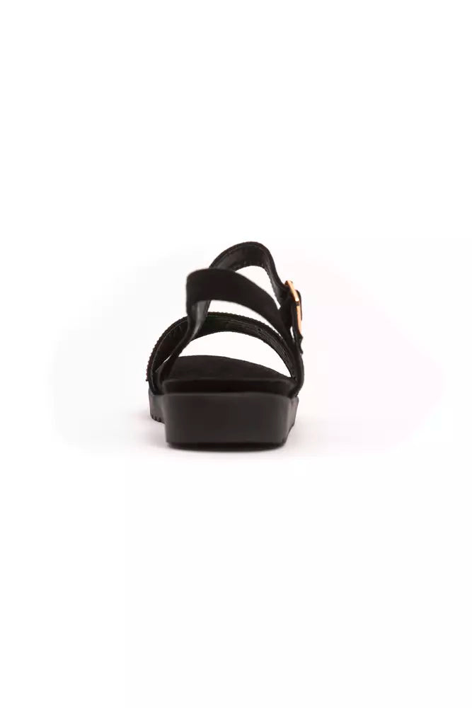 Buy Gold Textile Women Sandal by Péché Originel