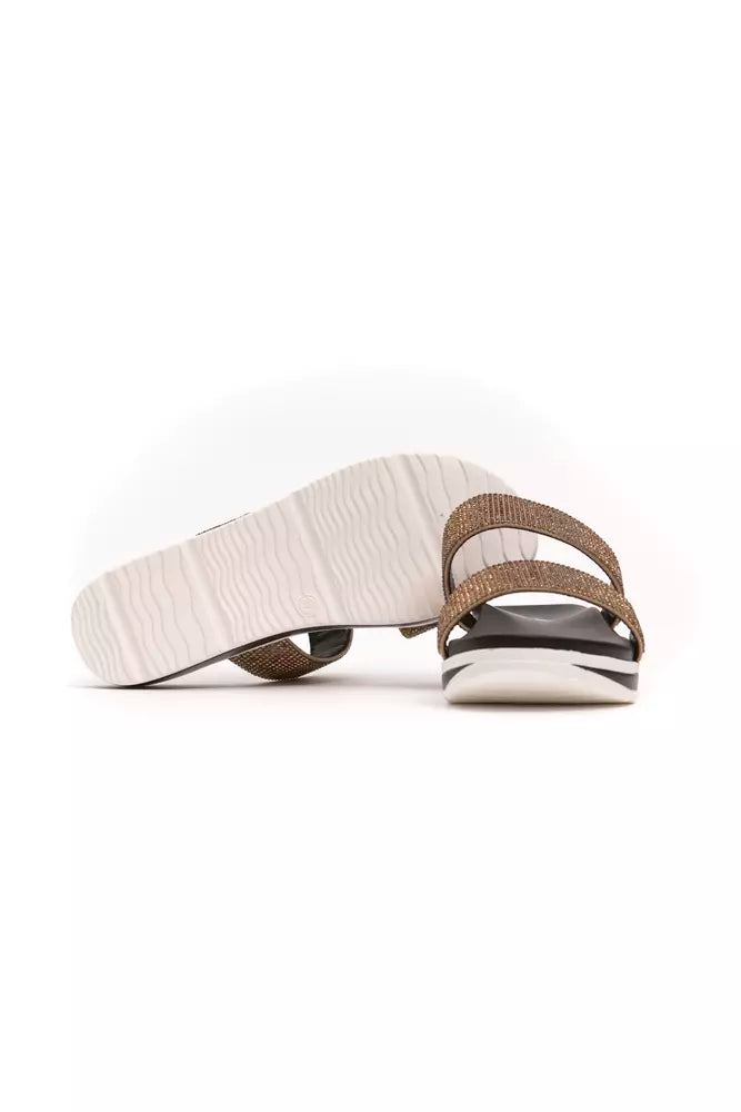 Buy Beige Polyethylene Women Sandal by Péché Originel