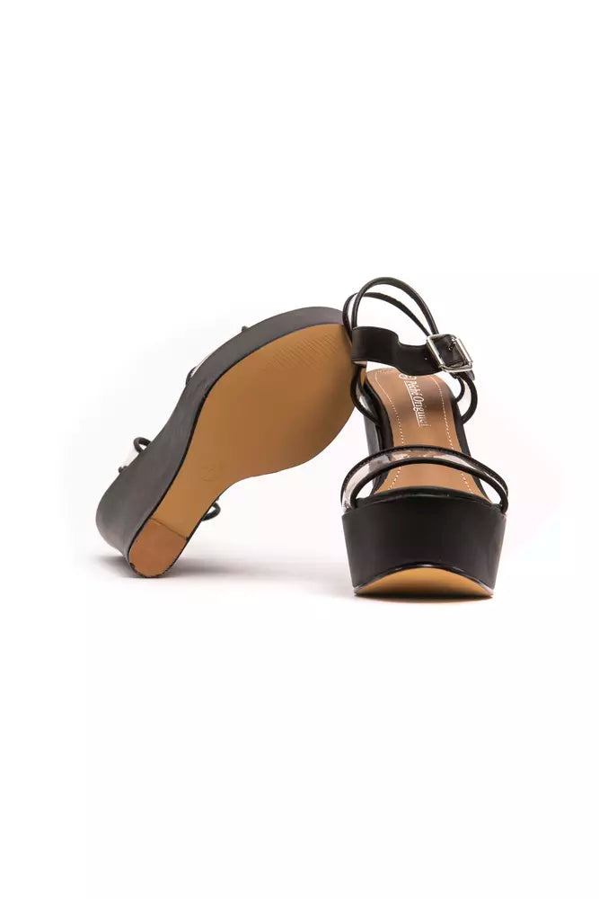 Buy Black Polyethylene Women Sandal by Péché Originel