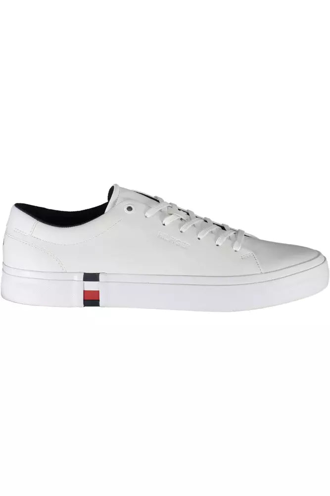 White Leather Men Sneaker