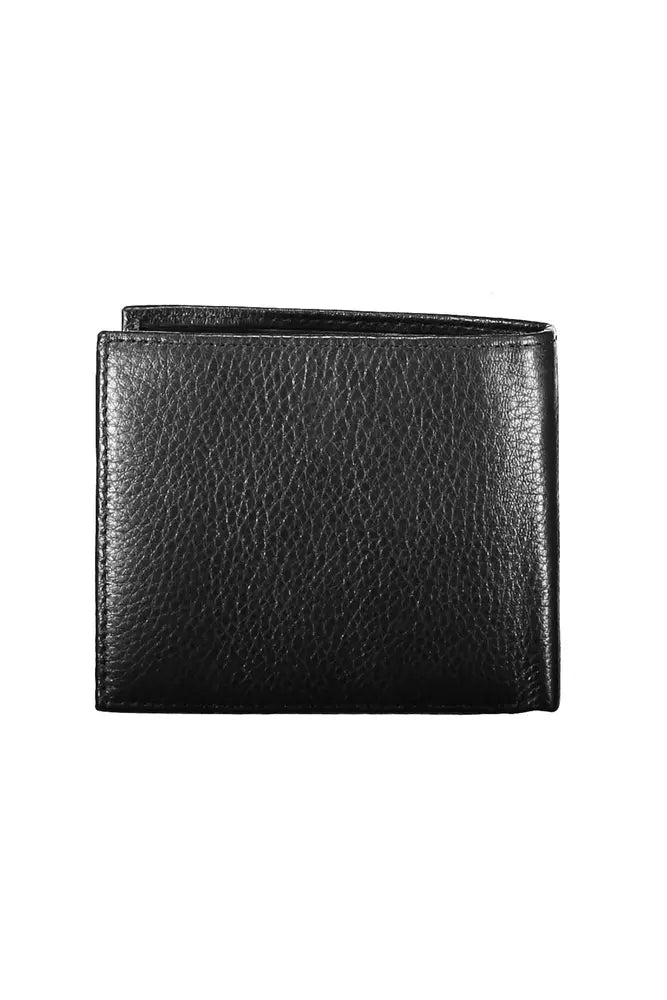 Black Leather Men Wallet