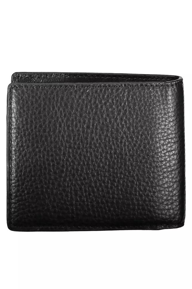 Black Leather Men Wallet