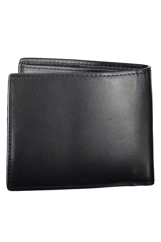 Black Leather Men Wallet