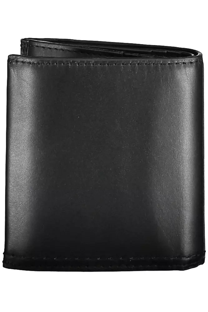 Black Leather Men Wallet