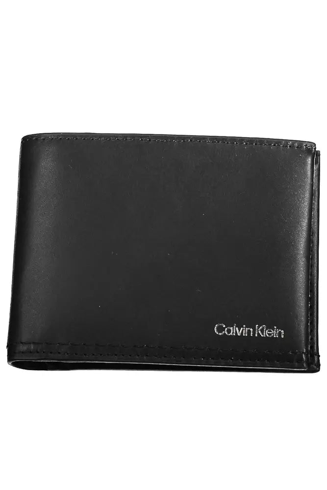 Black Leather Men Wallet