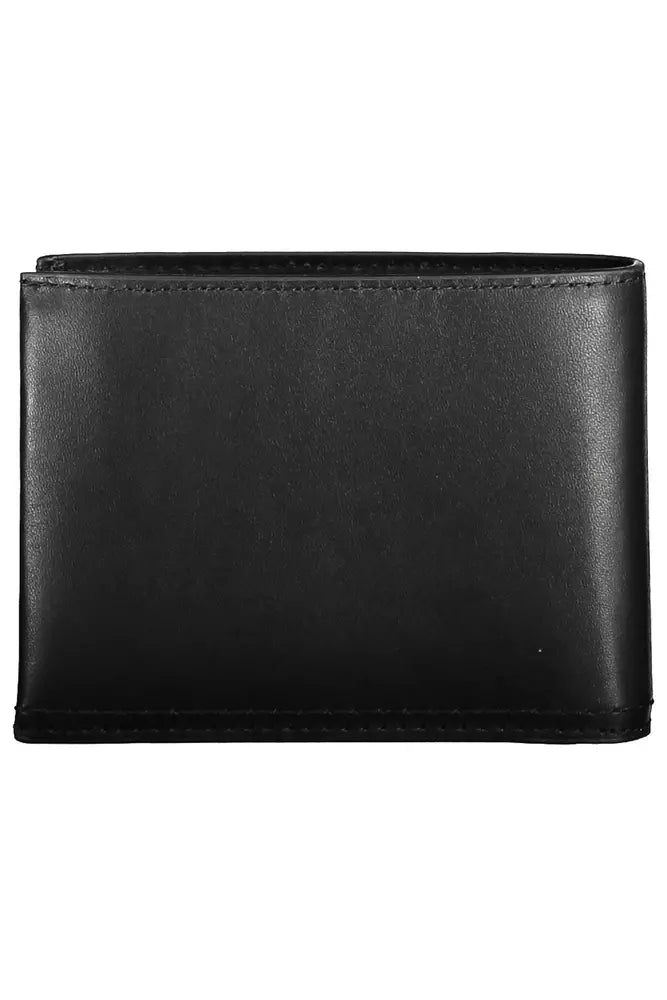 Black Leather Men Wallet