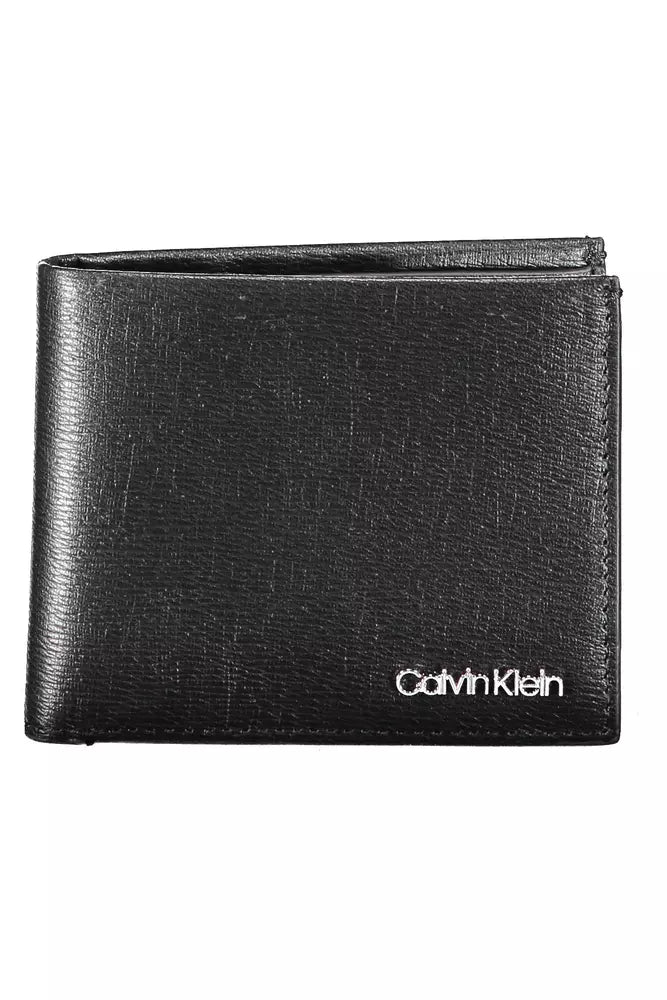 Black Leather Men Wallet