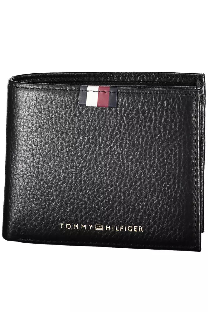 Black Leather Men Wallet