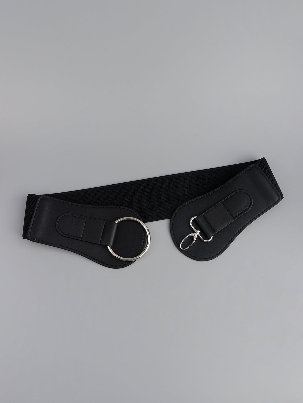Buy PU Elastic Wide Belt by Faz