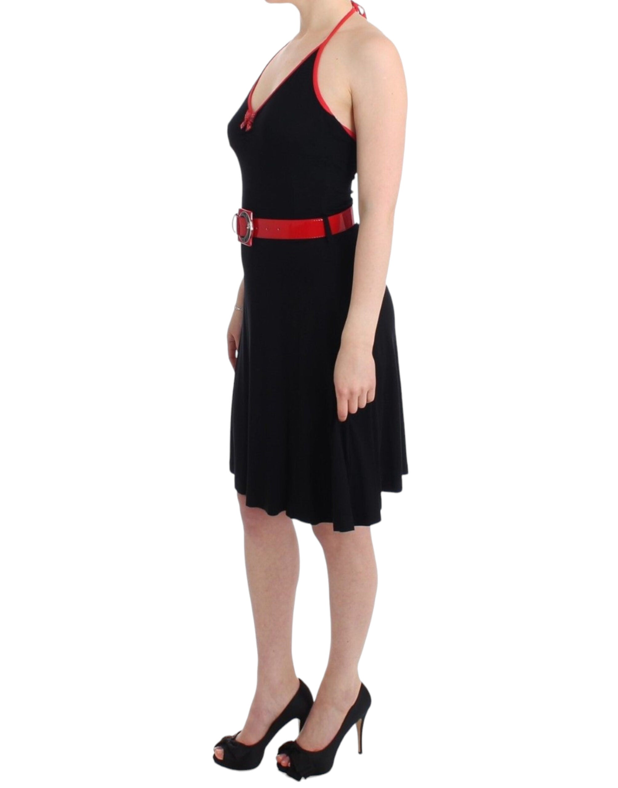 Buy Elegant Black Palladio Knee-Length Dress by Roccobarocco