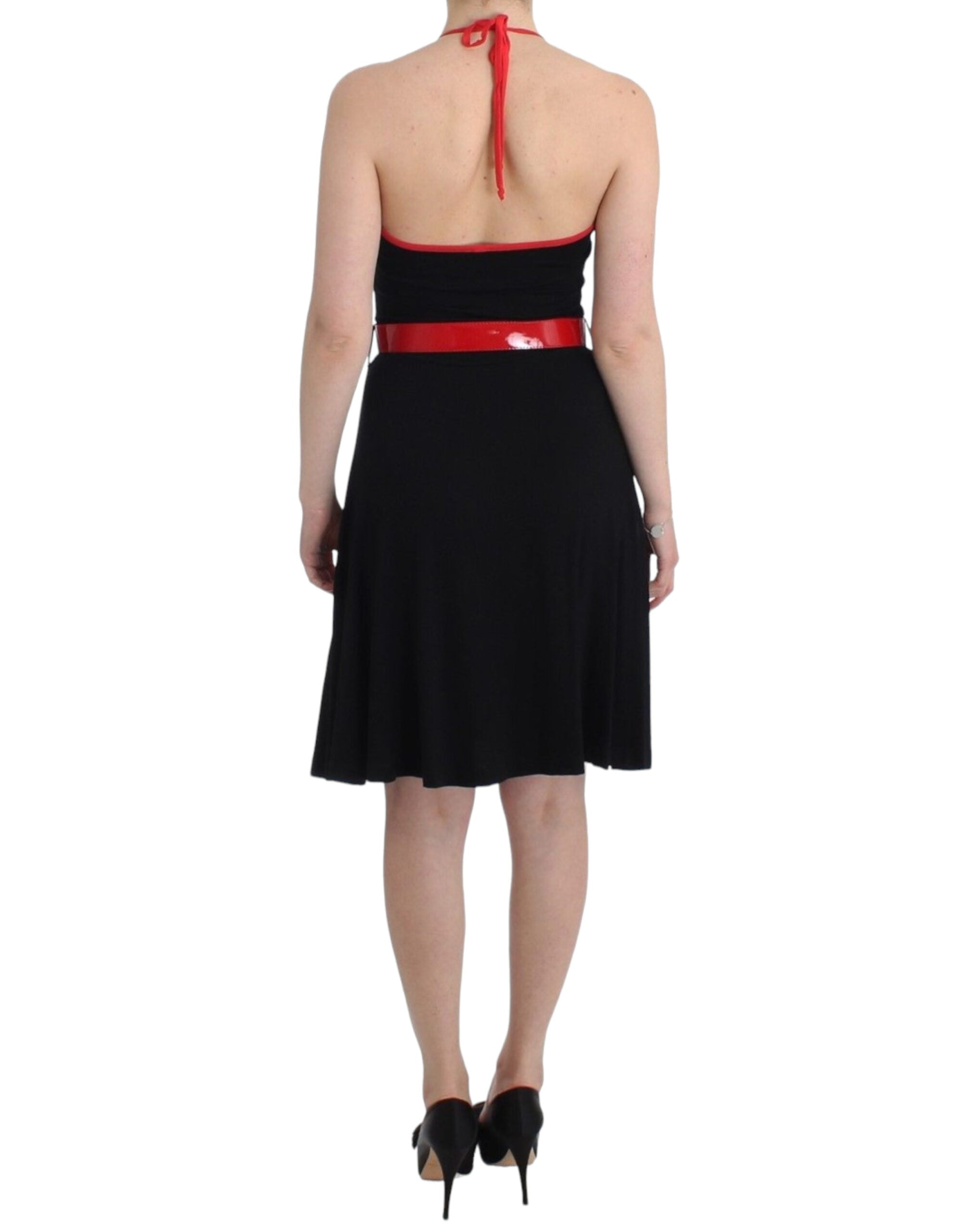 Buy Elegant Black Palladio Knee-Length Dress by Roccobarocco