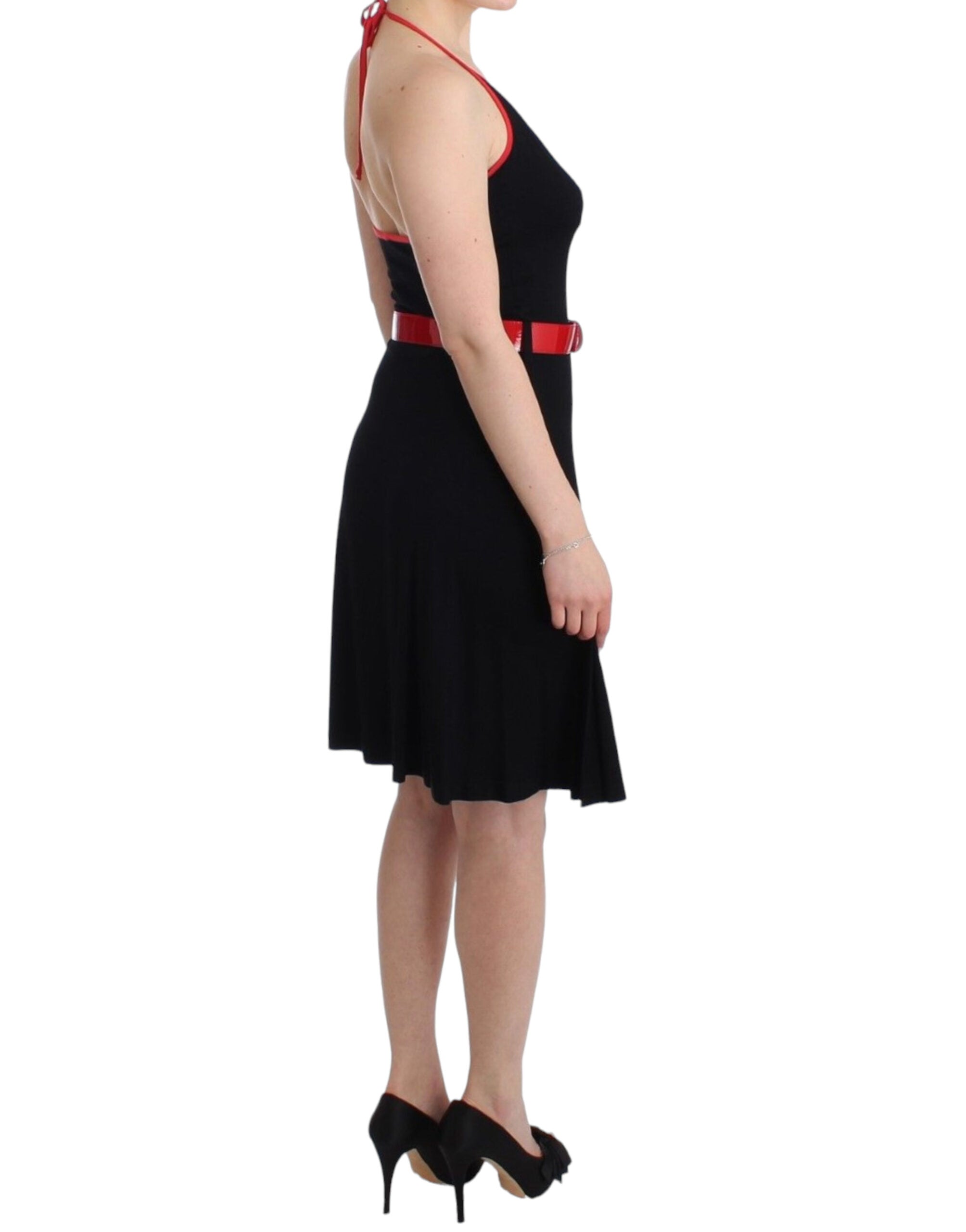 Buy Elegant Black Palladio Knee-Length Dress by Roccobarocco