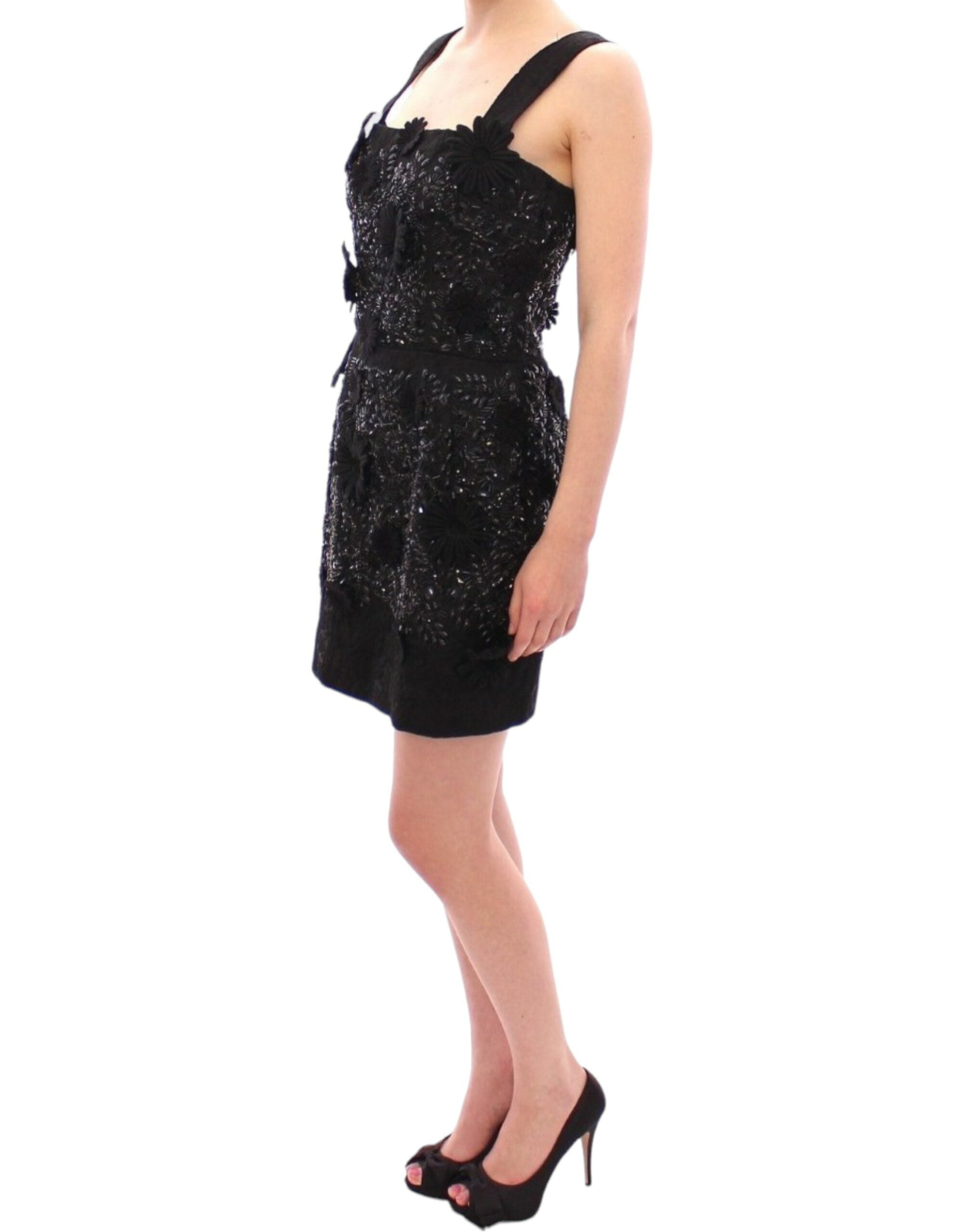 Buy Elegant Sequined Mini Shift Dress by Dolce & Gabbana