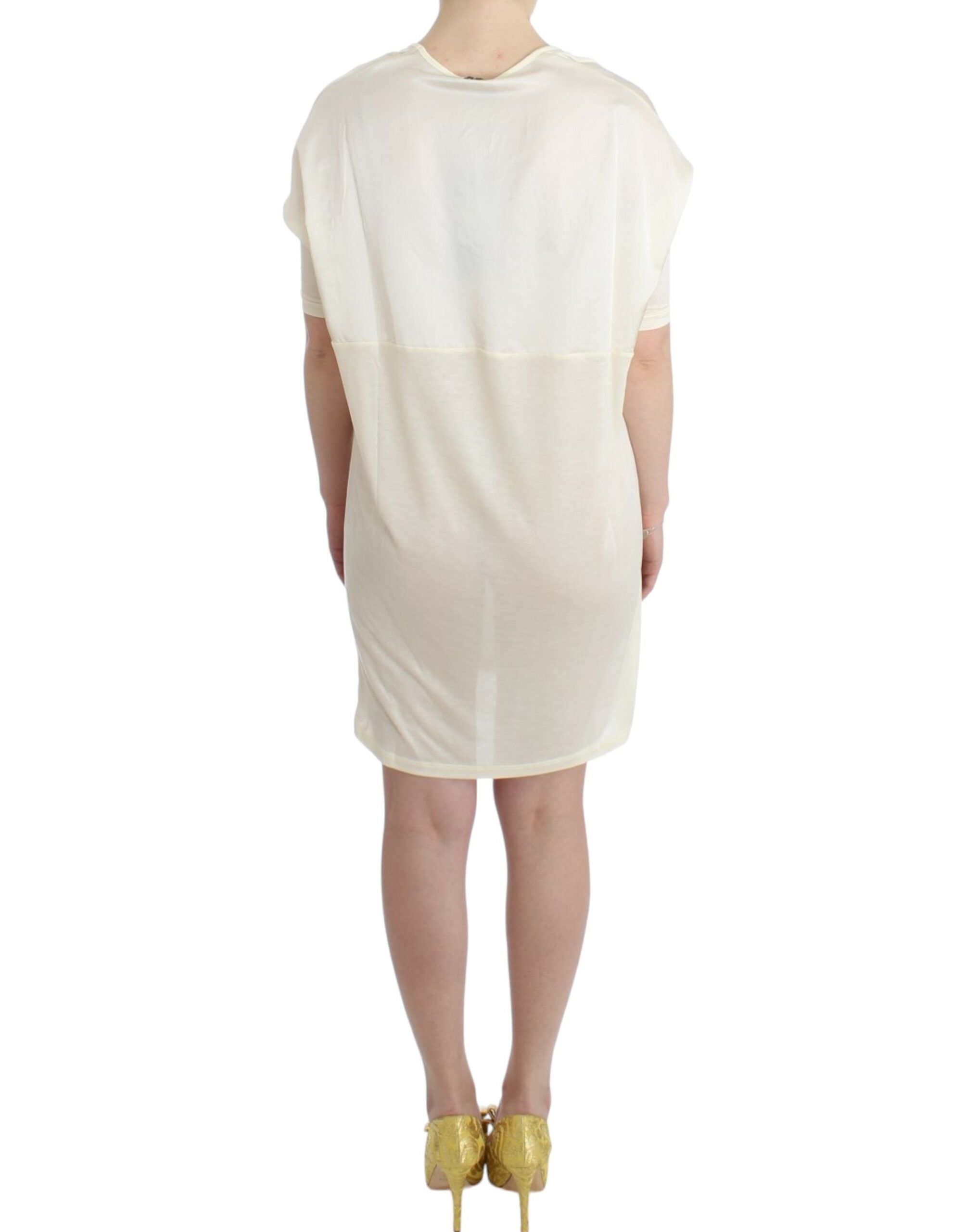 Buy Chic White Modal Above-Knee Dress by Costume National