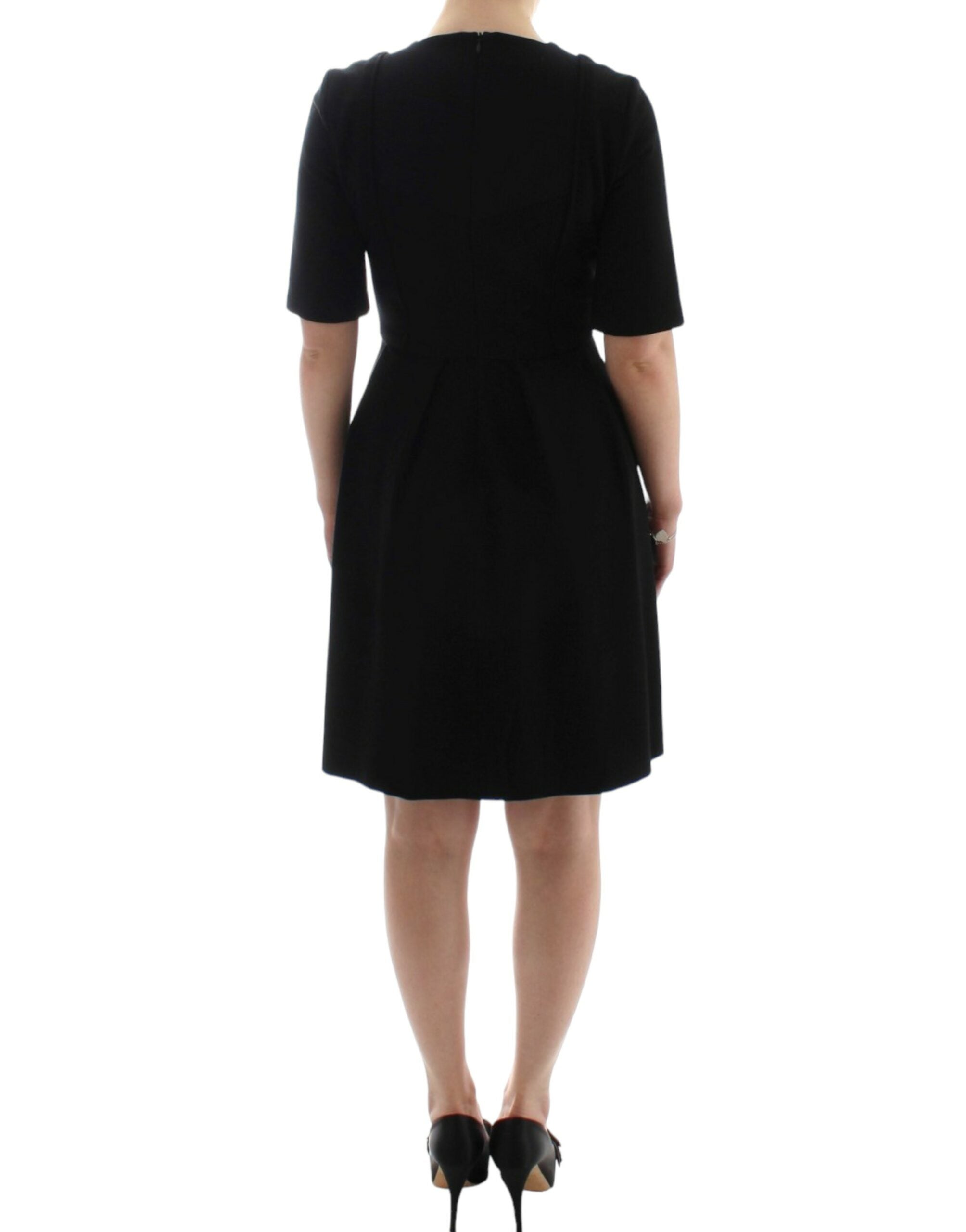 Buy Elegant Black Short Sleeve Venus Dress by CO|TE