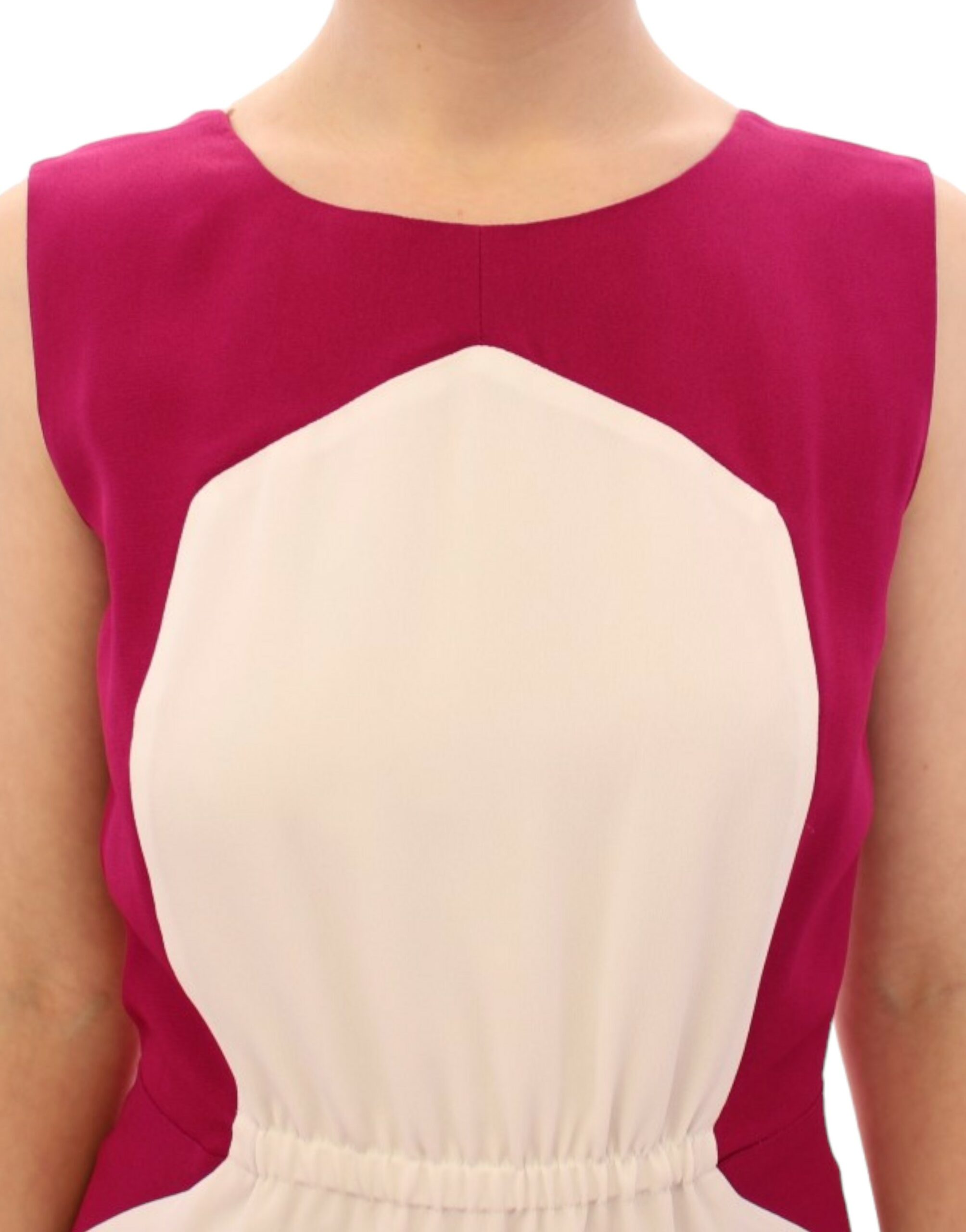 Buy Chic Pink & White Shift Dress by CO|TE