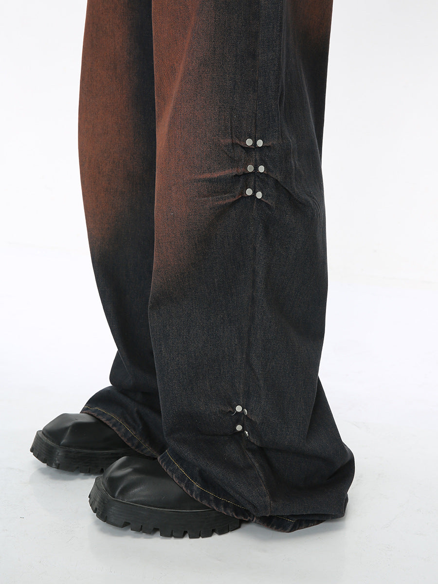 Buy Wide Leg Jeans with Pockets by Faz