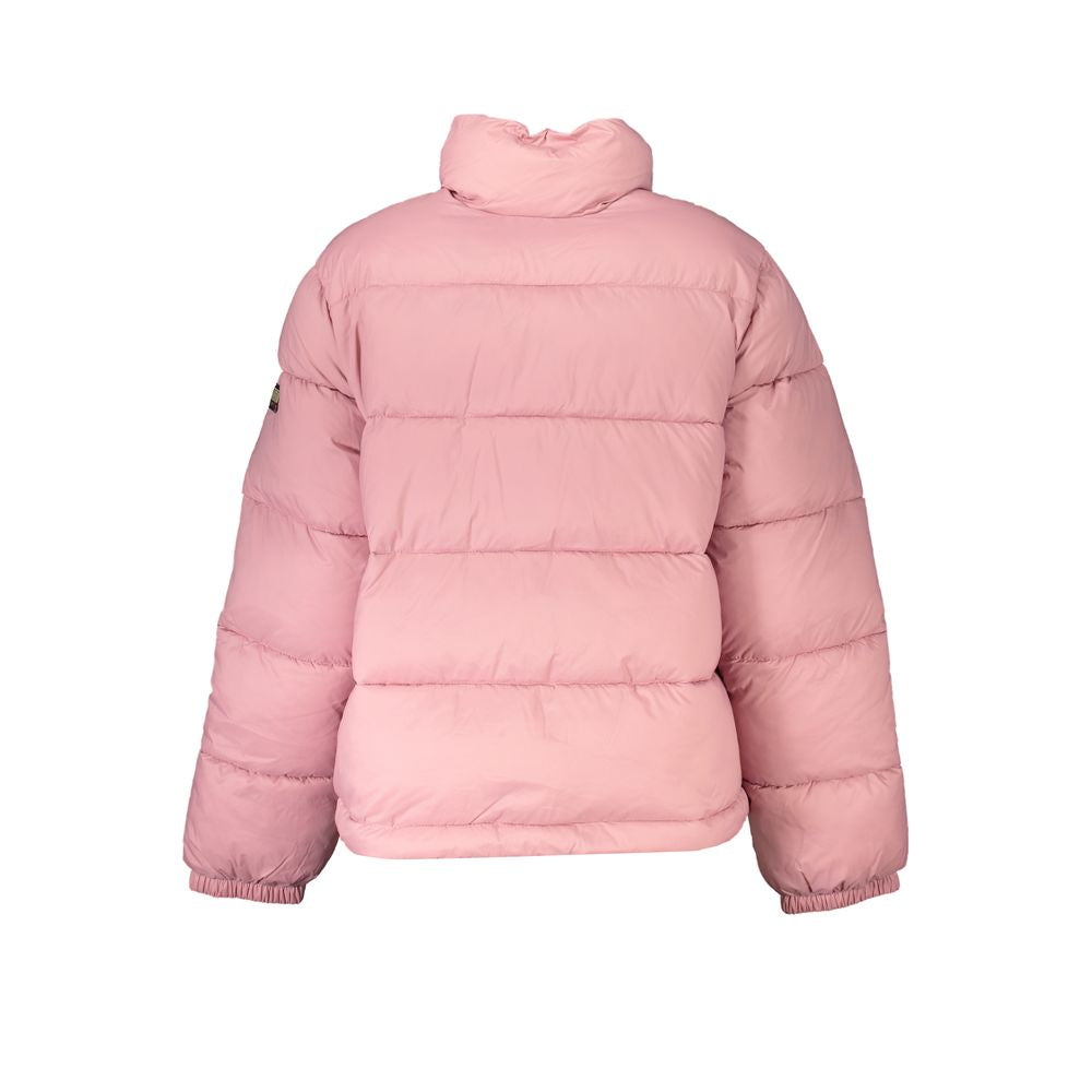 Pink Polyamide Women Jacket