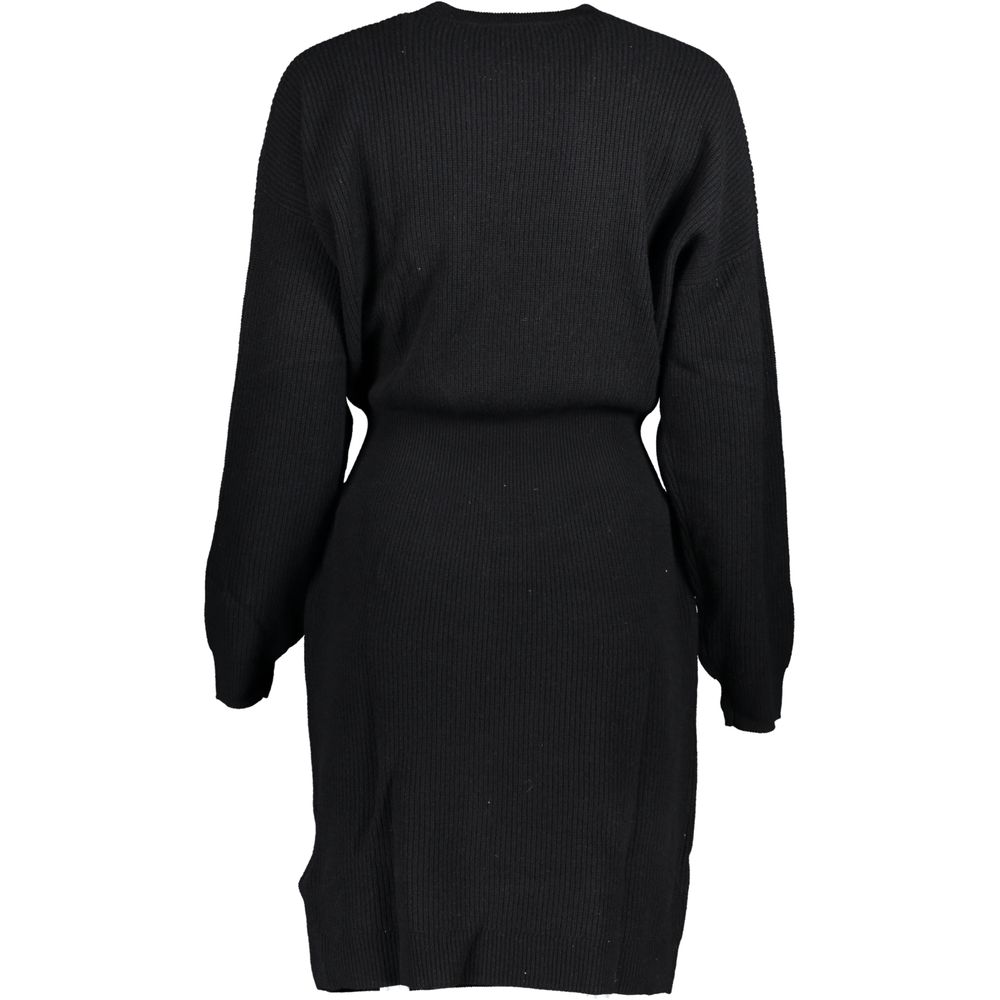 Black Fabric Women Dress