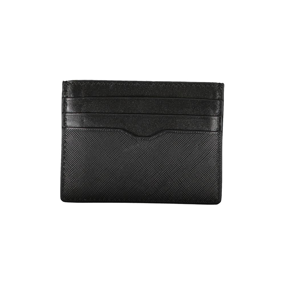 Black Leather Men Wallet