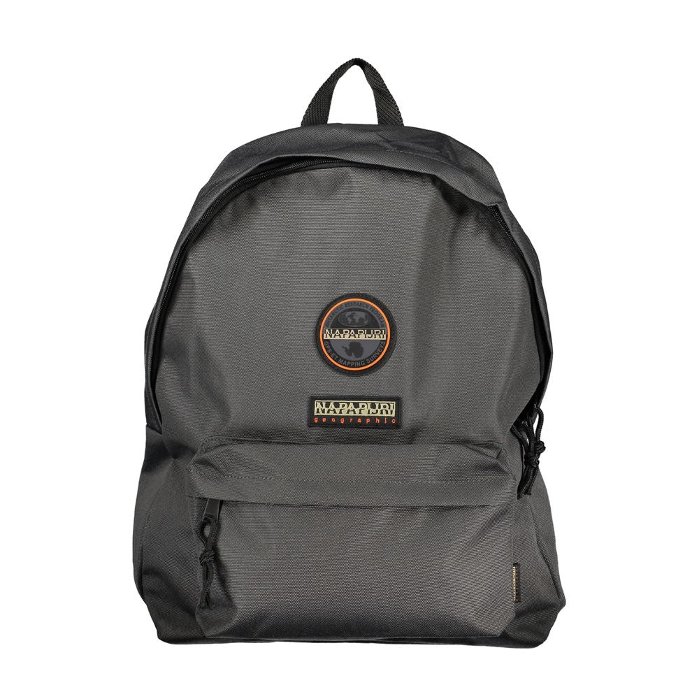 Eco-Conscious Gray Adjustable Backpack