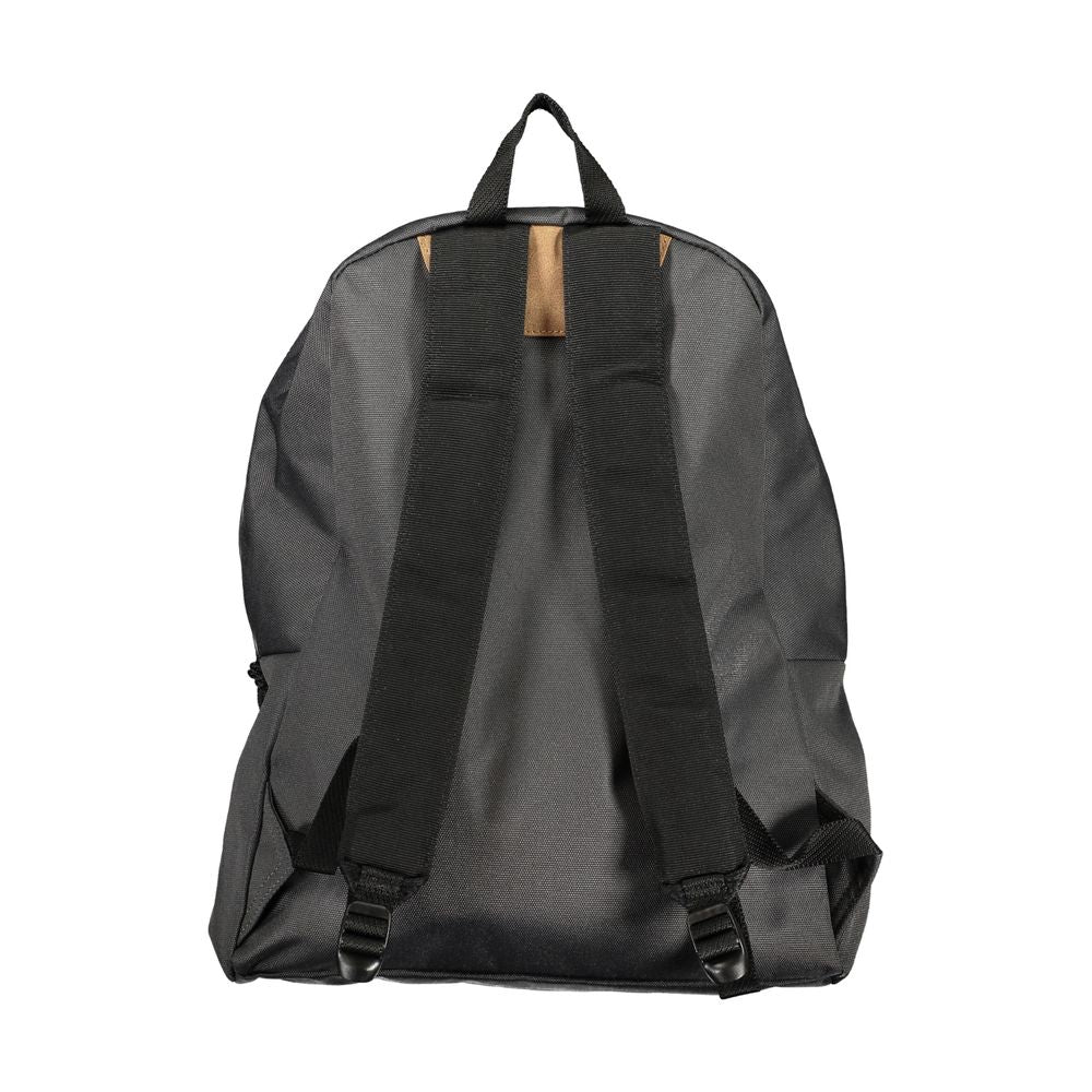 Eco-Conscious Gray Adjustable Backpack