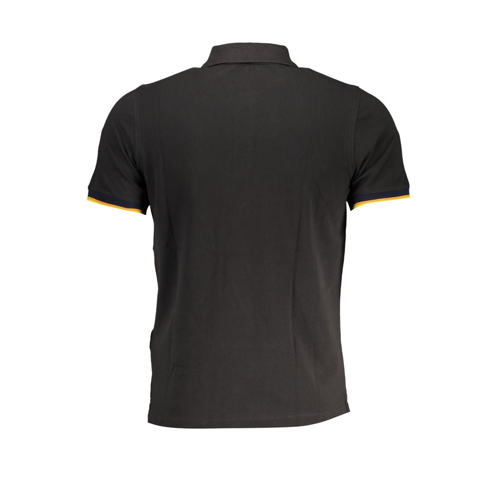 Elegant Short Sleeved Polo with Contrast Details