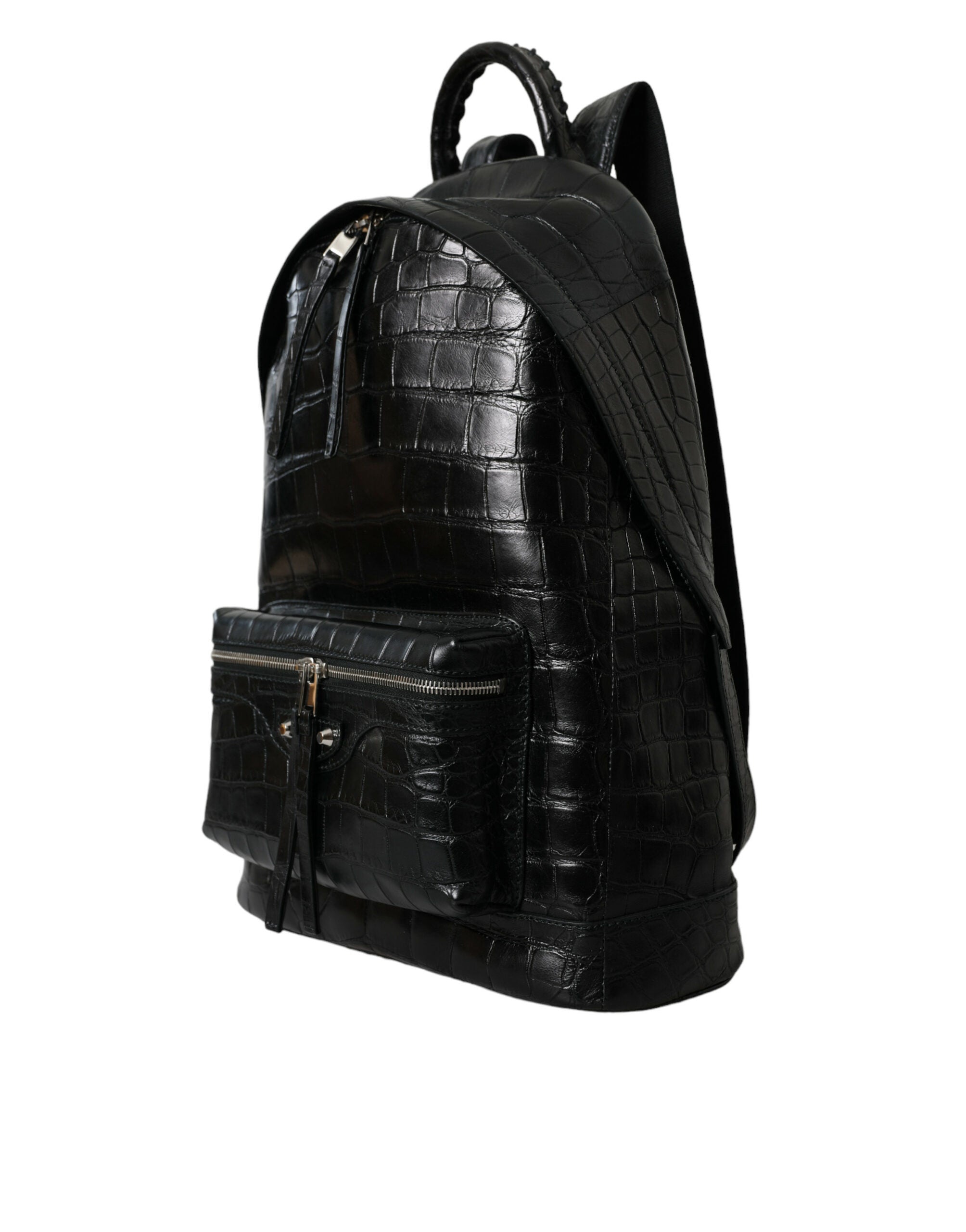 Exquisite Alligator Skin Luxury Backpack