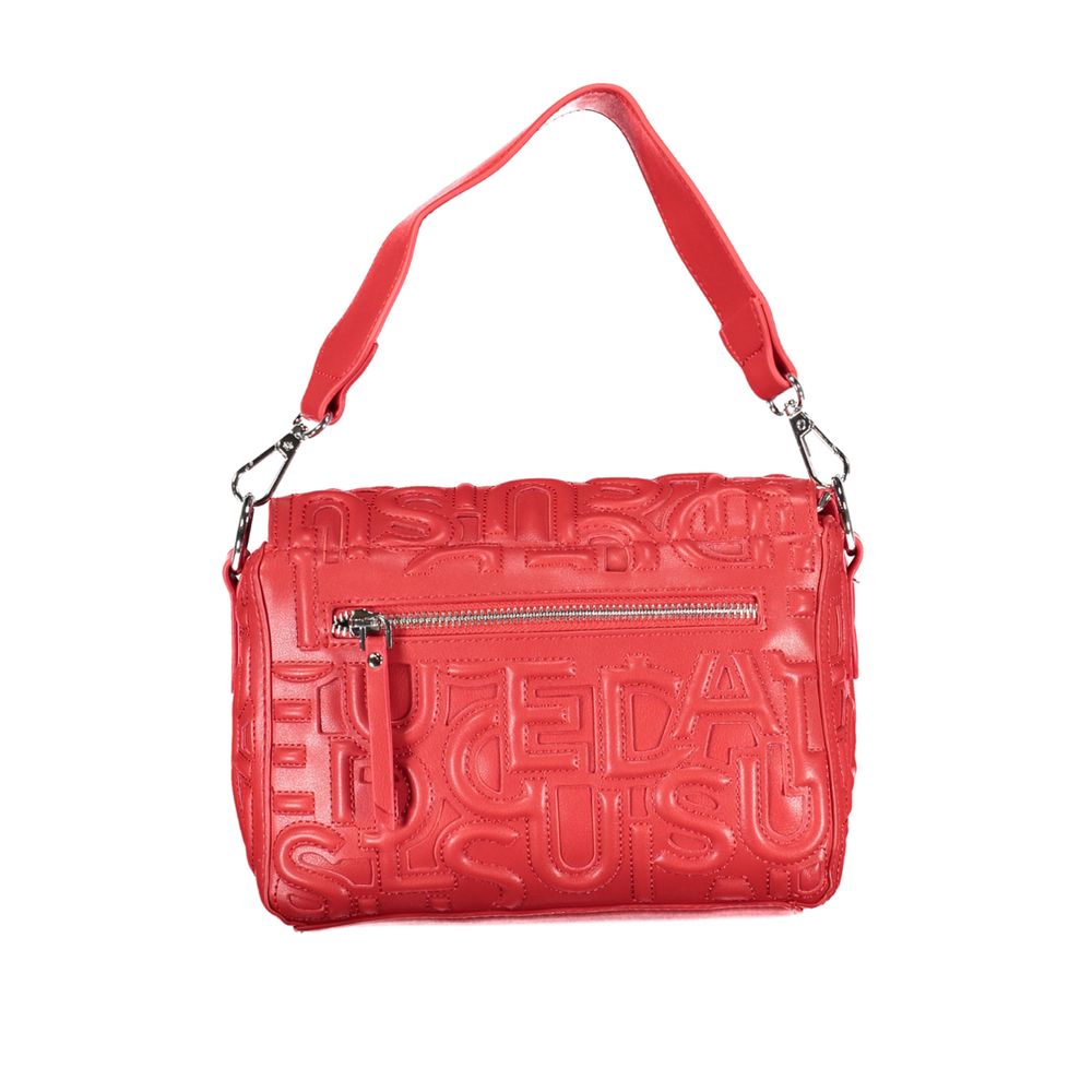 Red Polyethylene Handbag