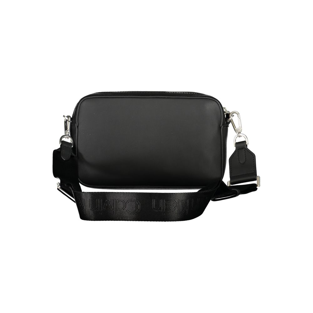 Black Polyester Handbag