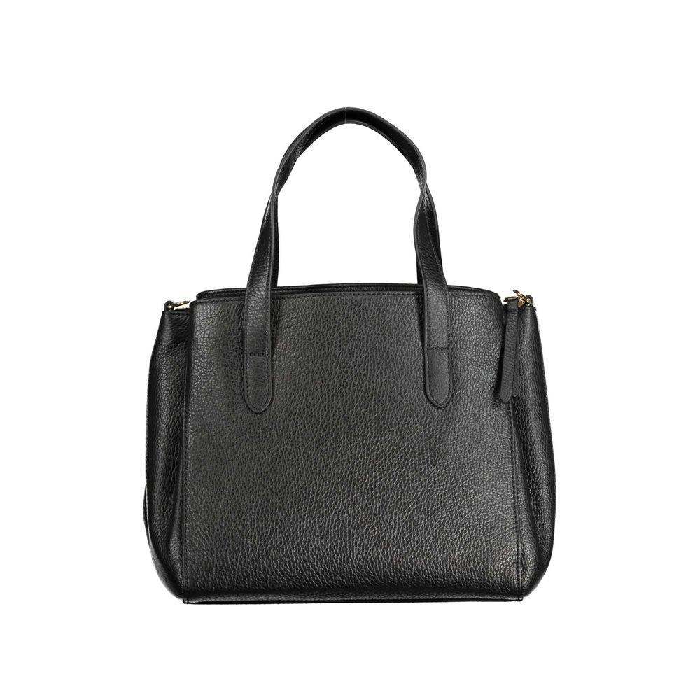 Black Leather Handbag