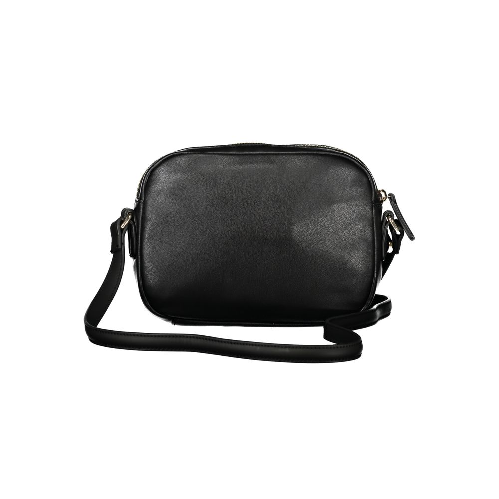 Black Polyester Handbag