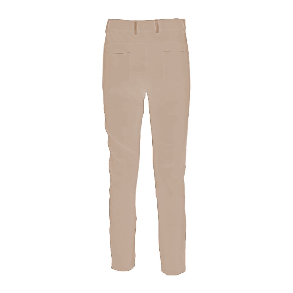 Beige Viscose Jeans & Pant