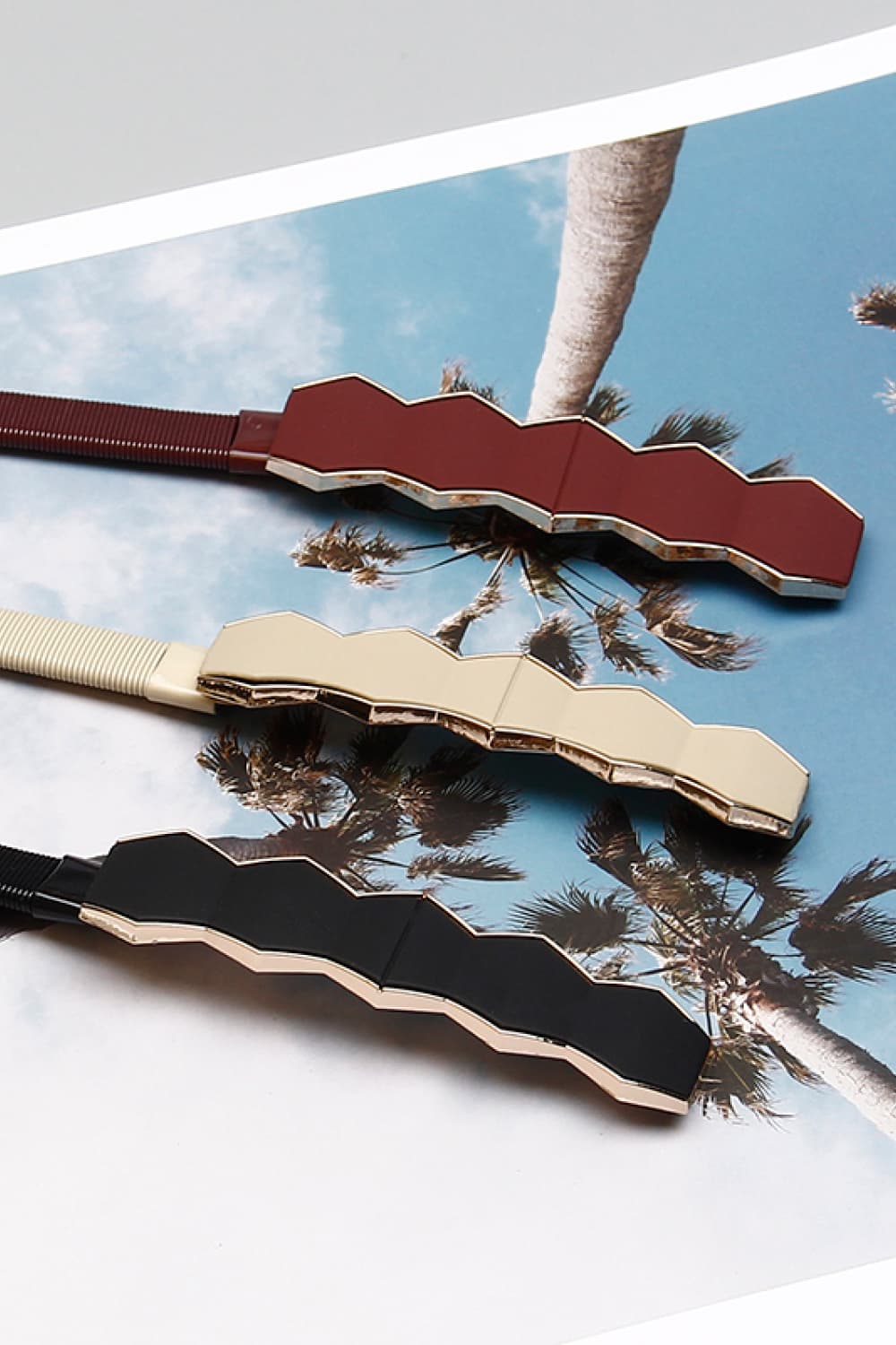 Buy Iron Skinny Belt by Faz