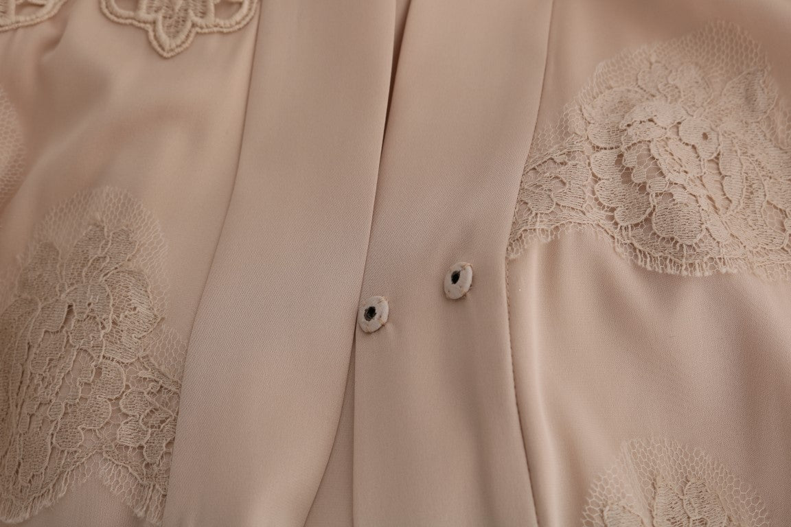 Buy Elegant Beige Cape Kaftan Dress by Dolce & Gabbana