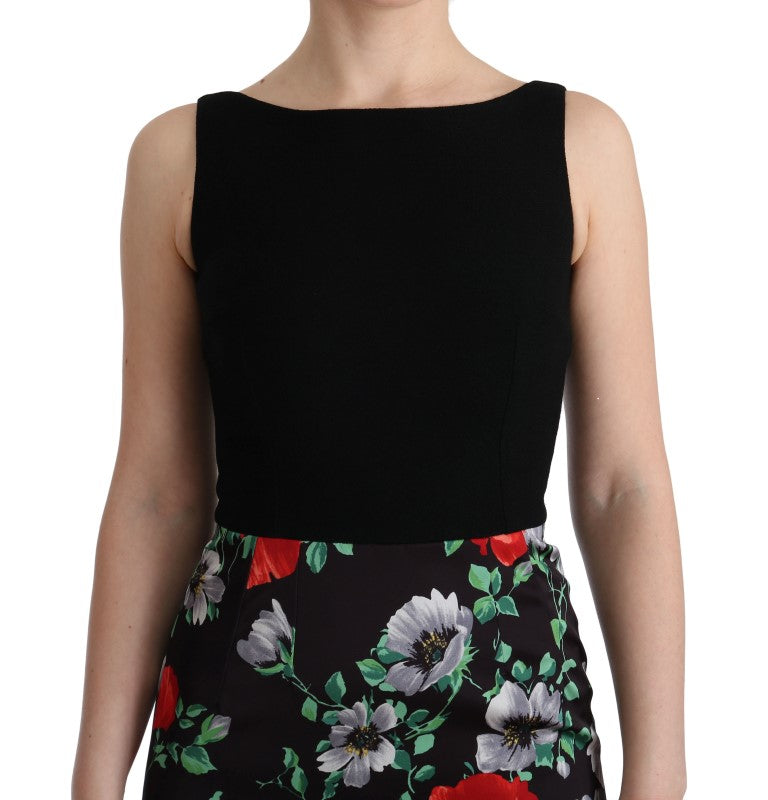 Buy Elegant Floral Sheath Gown by Dolce & Gabbana