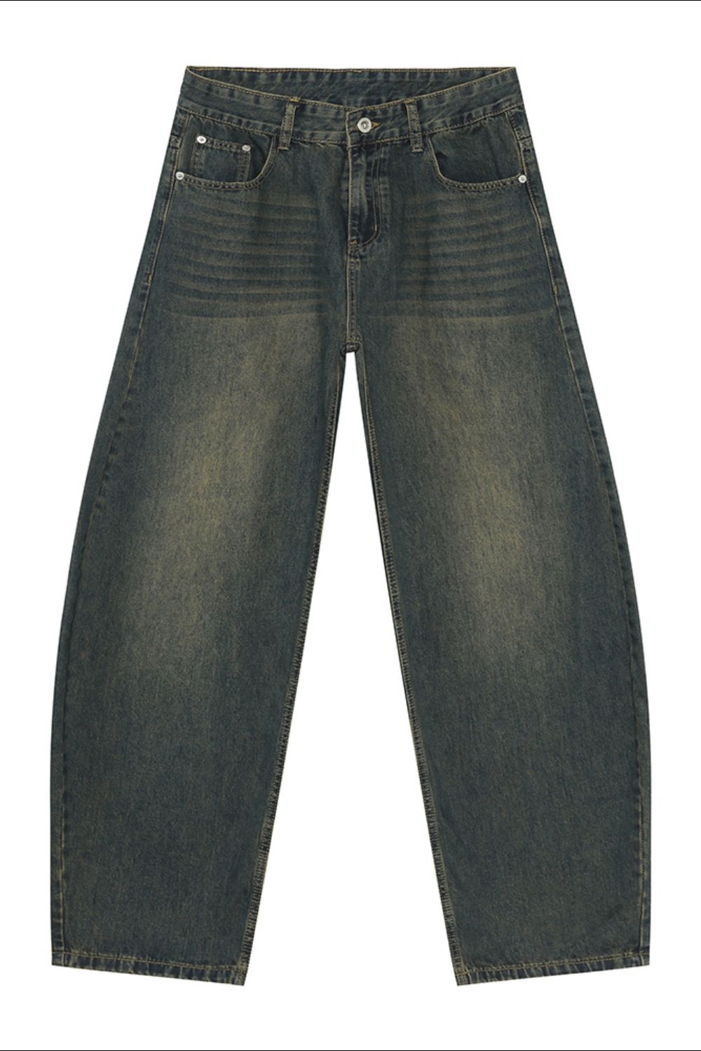 Buy Wide Leg Jeans with Pockets by Faz