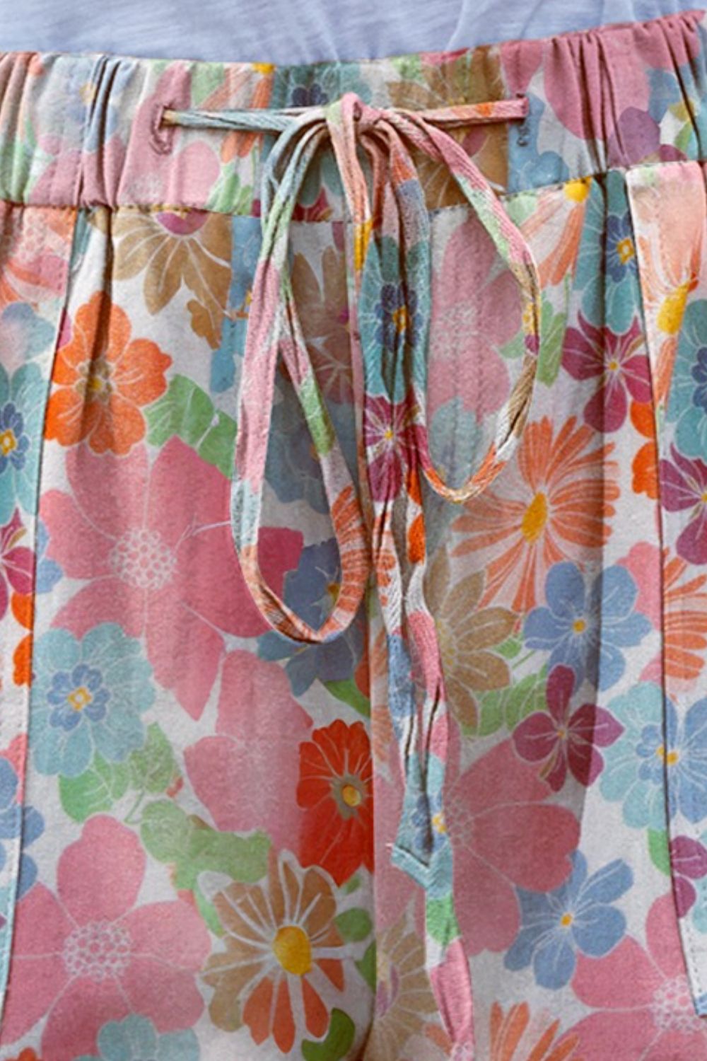 Buy Drawstring Printed Shorts with Pockets by Faz