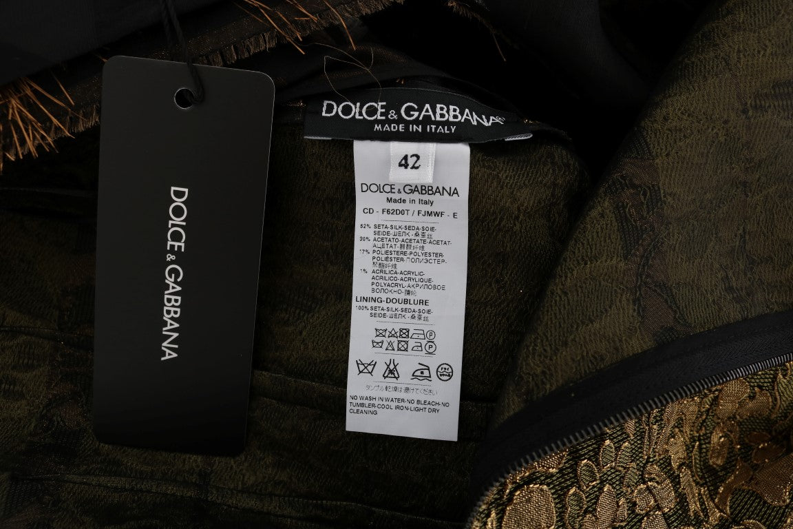 Buy Elegant A-Line Full Length Sleeveless Dress by Dolce & Gabbana