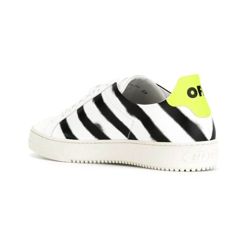 Buy Spray Paint Splash White Sneakers by Off-White