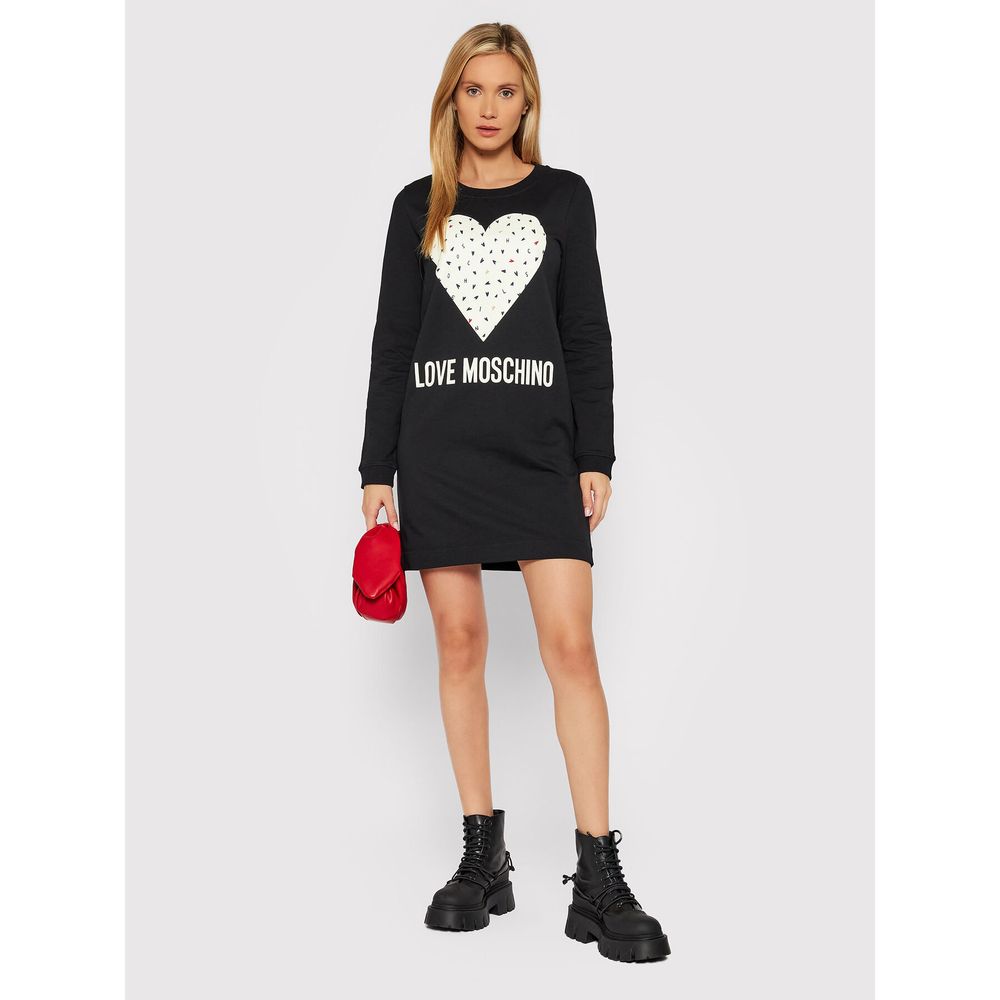 Buy Chic Blue Cotton Love Moschino Dress by Love Moschino