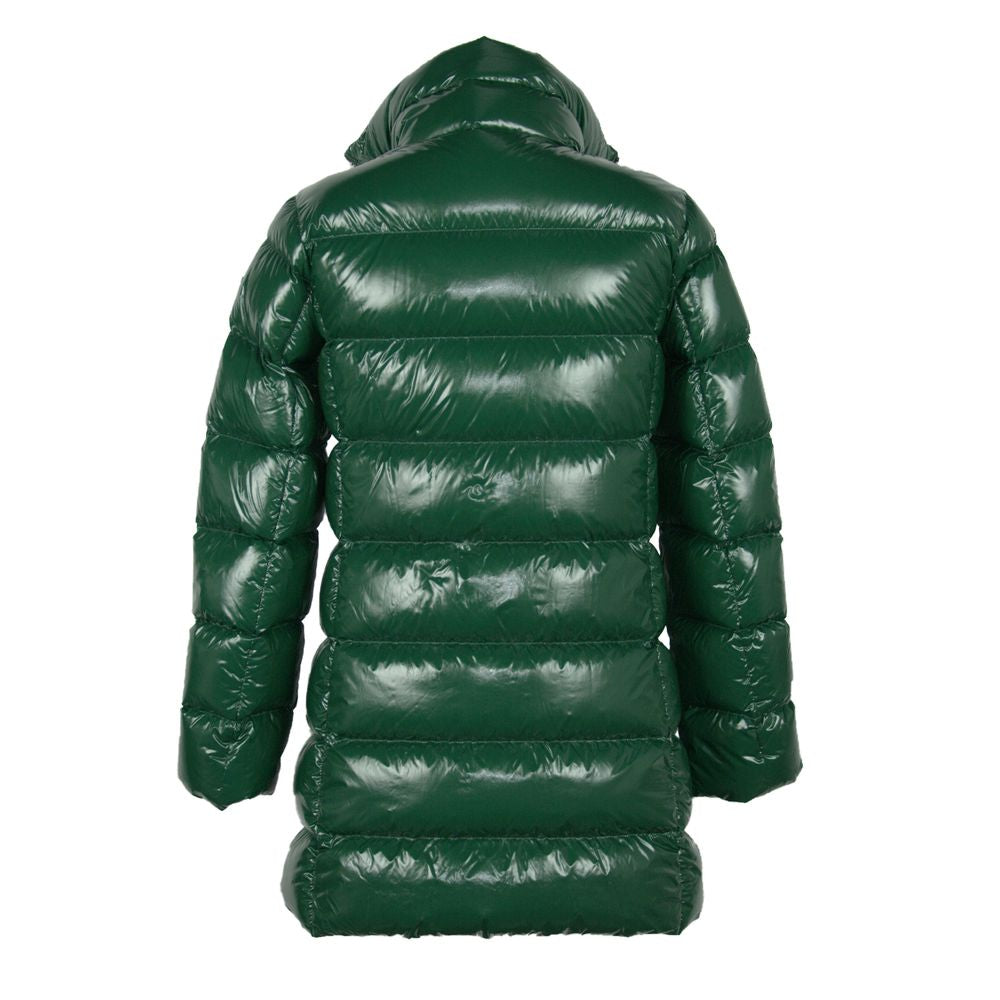 Elegant Shine Long Down Jacket - Stay Warm & Chic