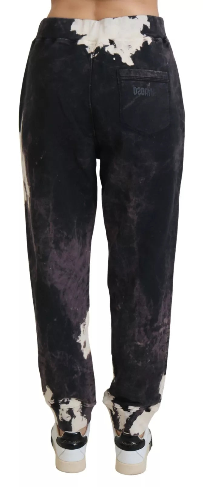 Multicolor Tie Dye Mid Waist Jogger Trouser Pants