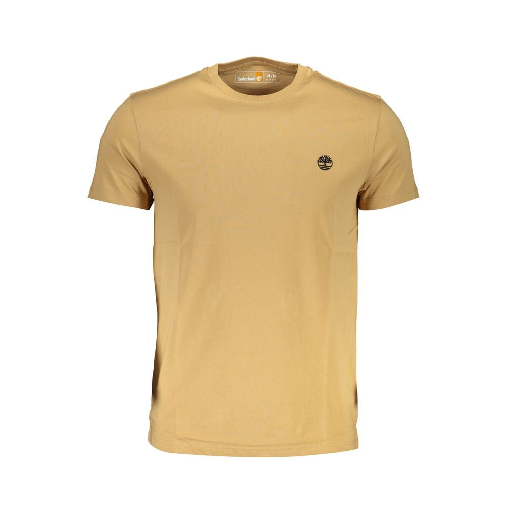 Beige Cotton T-Shirt